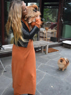 Cashmere-maxikjole Maxi kjole