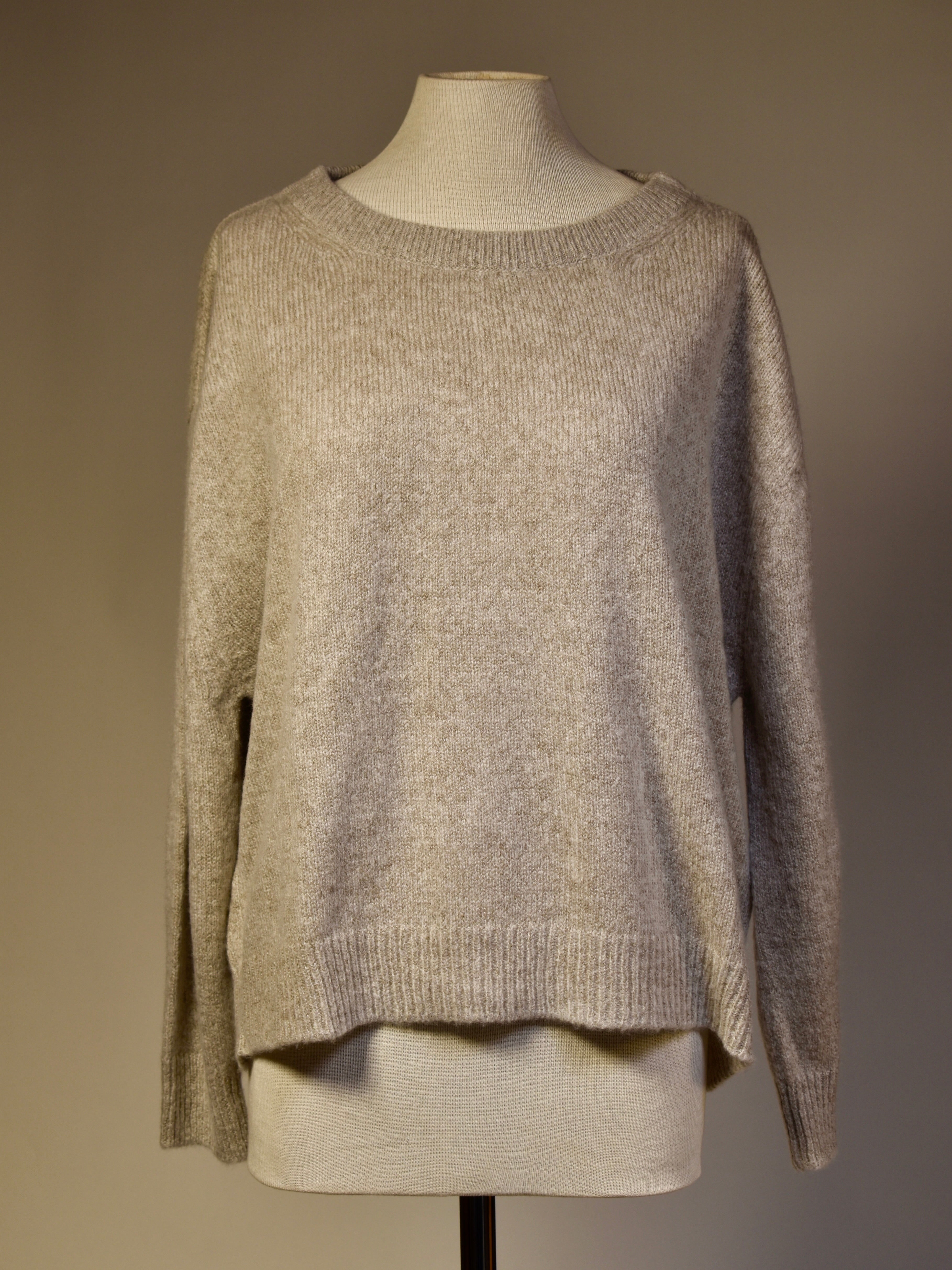 Cashmere/merino-genser