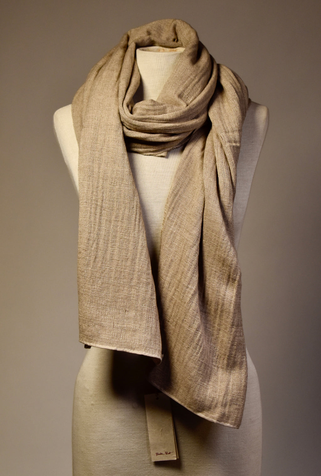 Cashmere/silke-skjerf