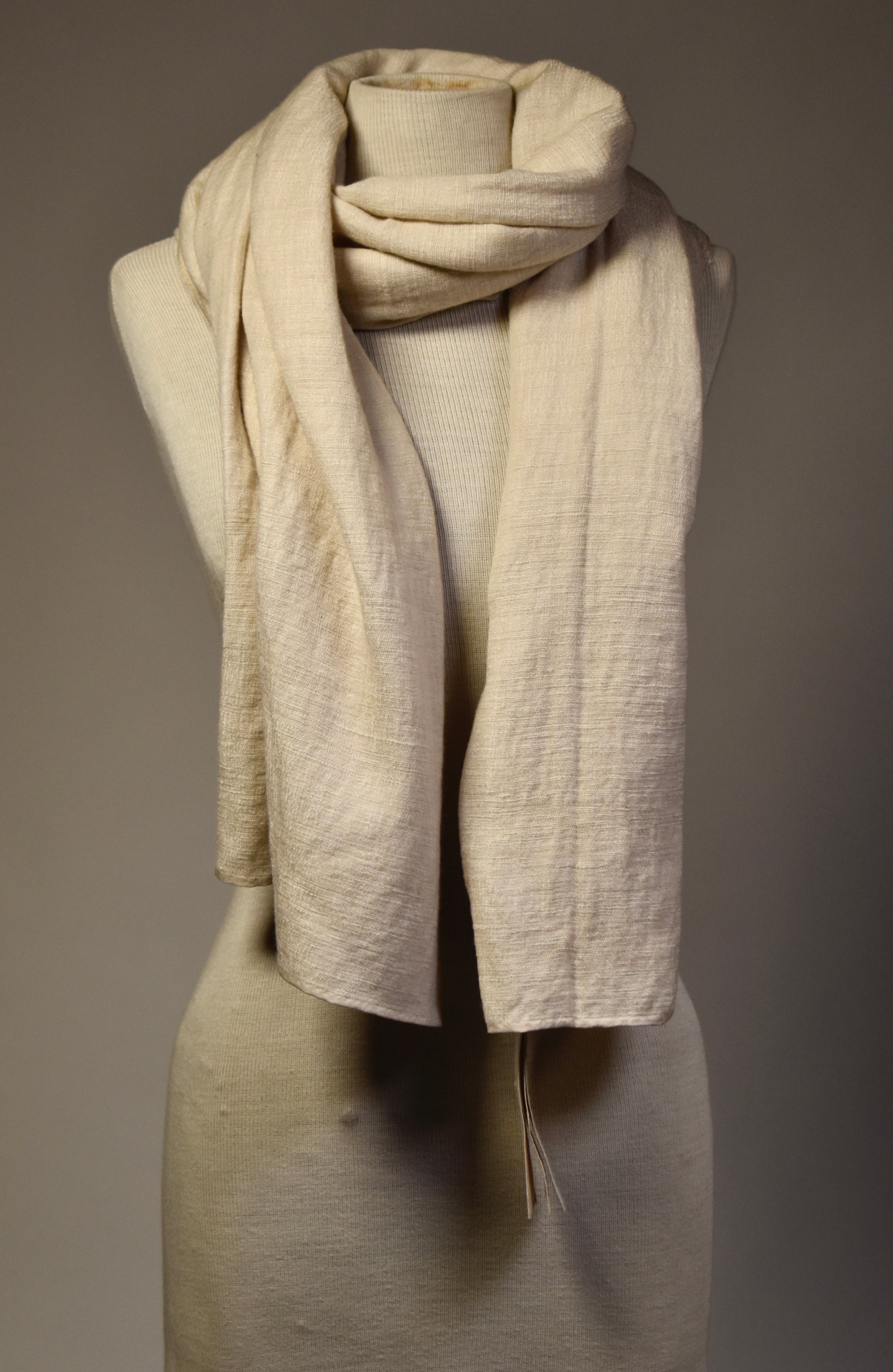 Cashmere/silke-skjerf