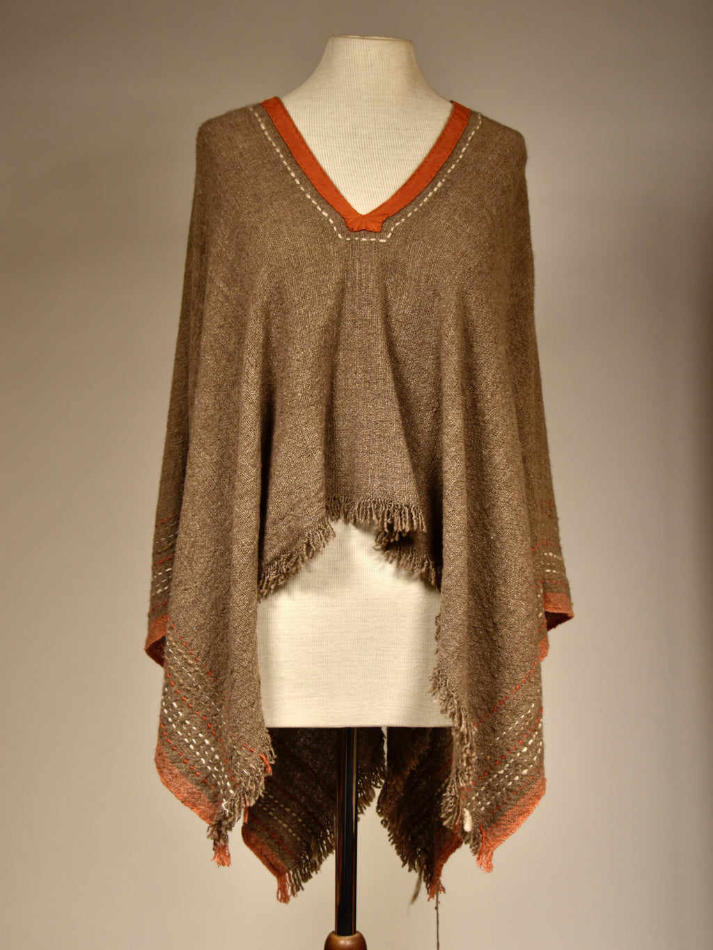 Poncho i yak-ull