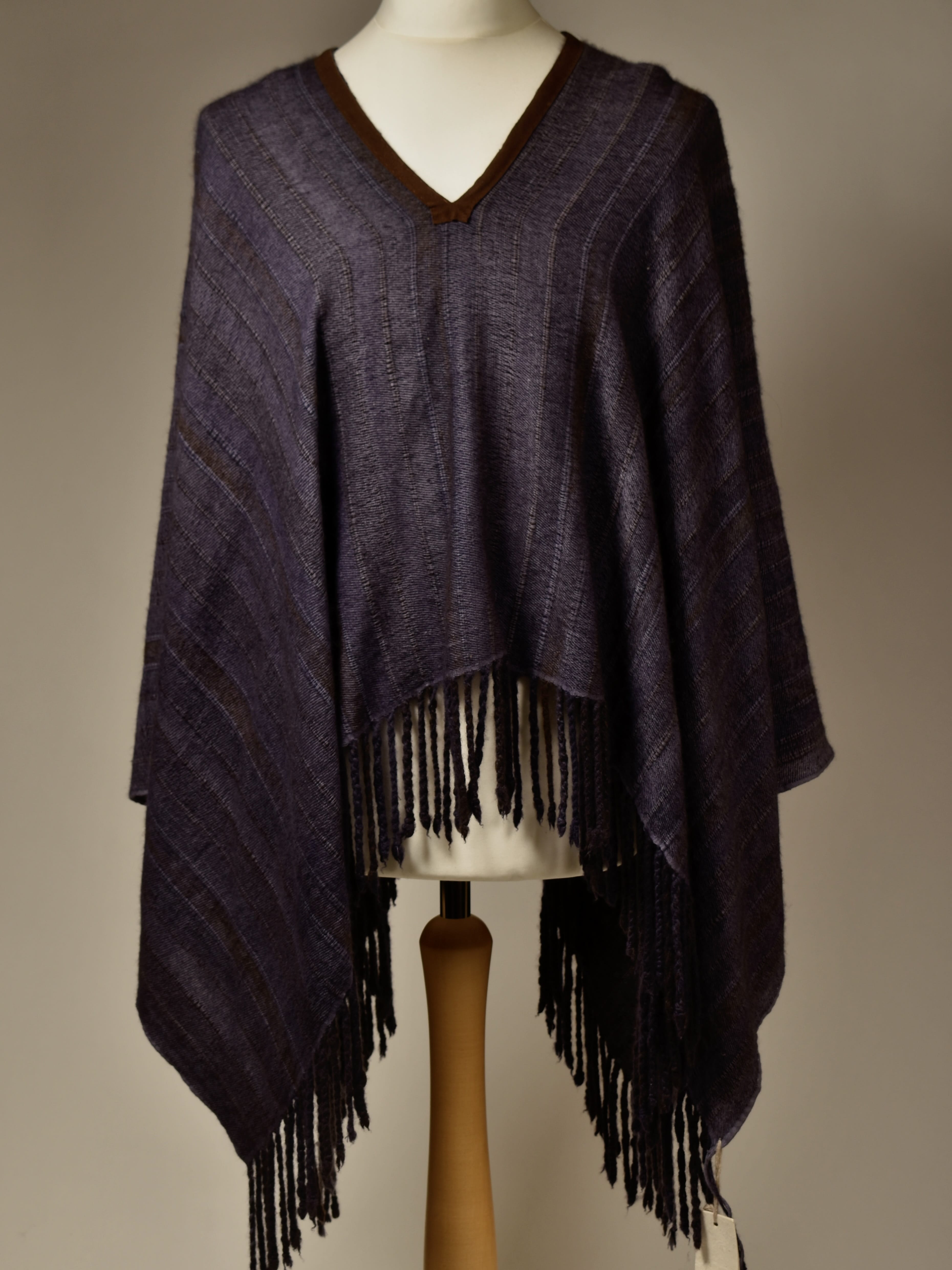Poncho i striper Poncho