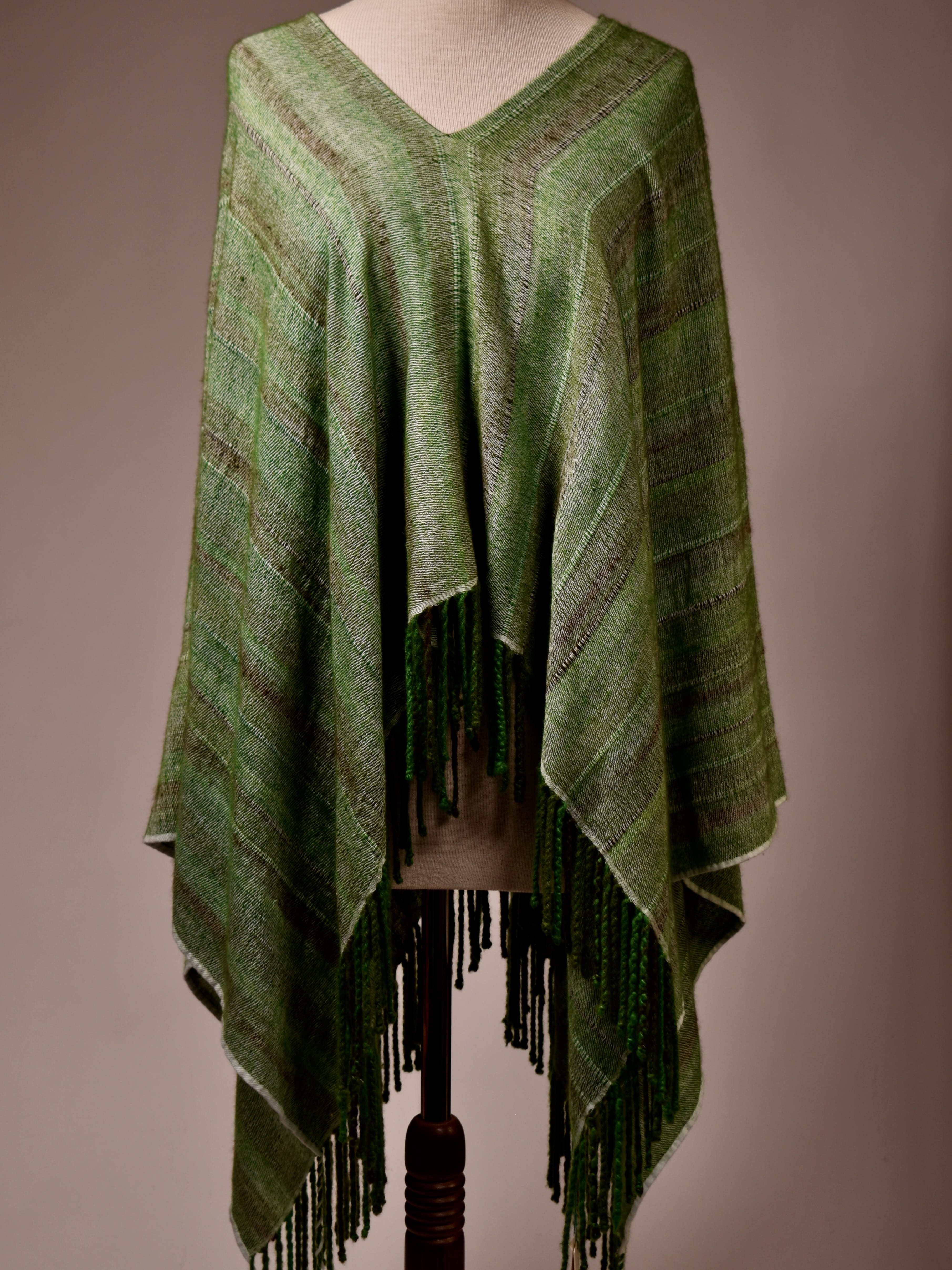 Poncho i striper Poncho