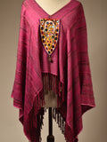 Poncho i striper Poncho