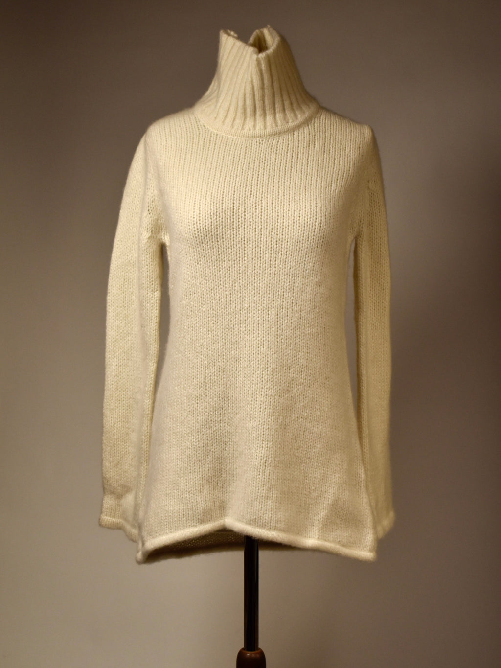 Høyhalset genser i cashmere Genser