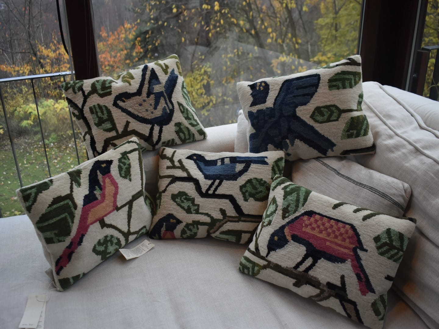 Brat Bird pillows Puter