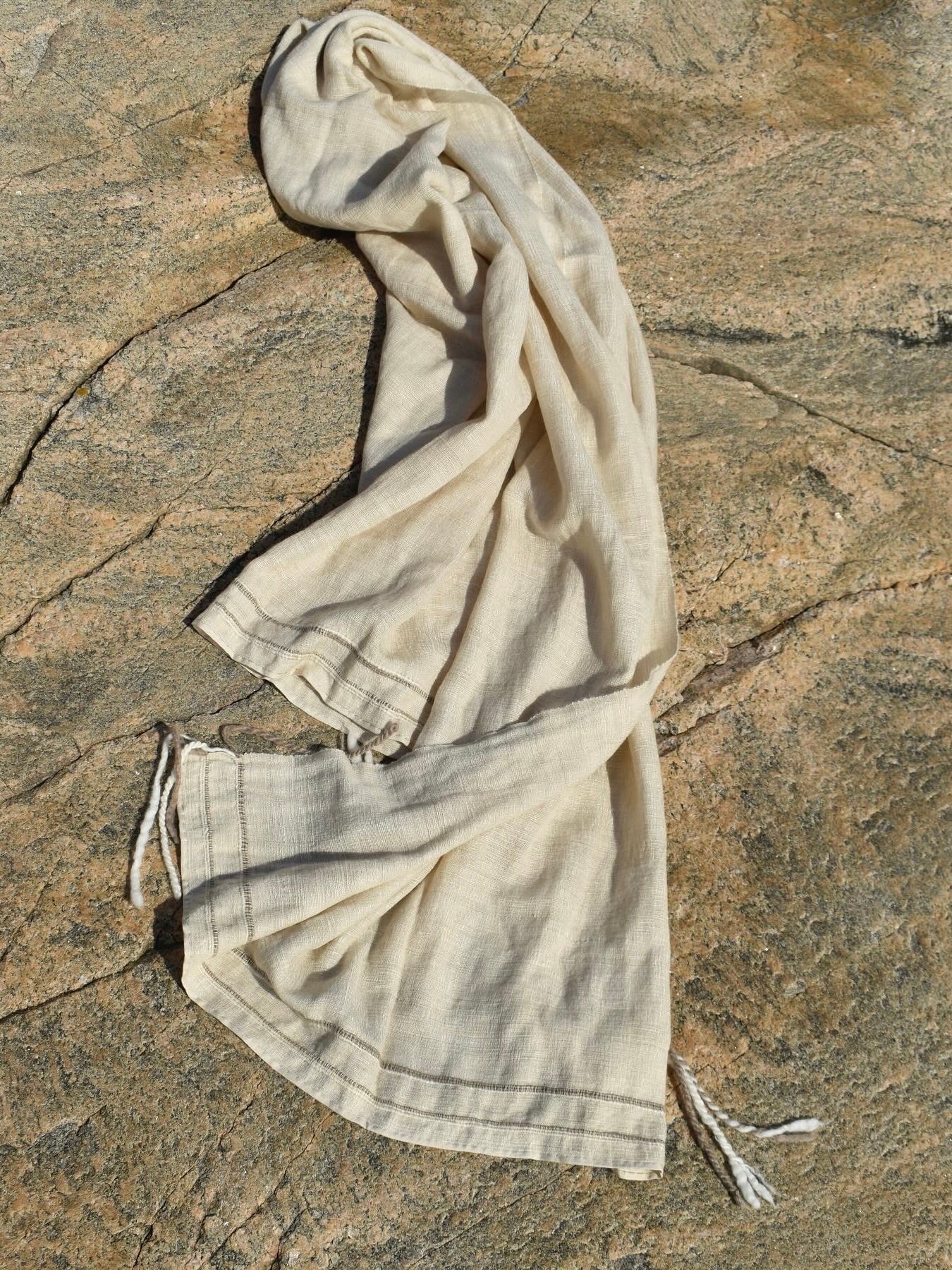 Cashmere/silke-skjerf
