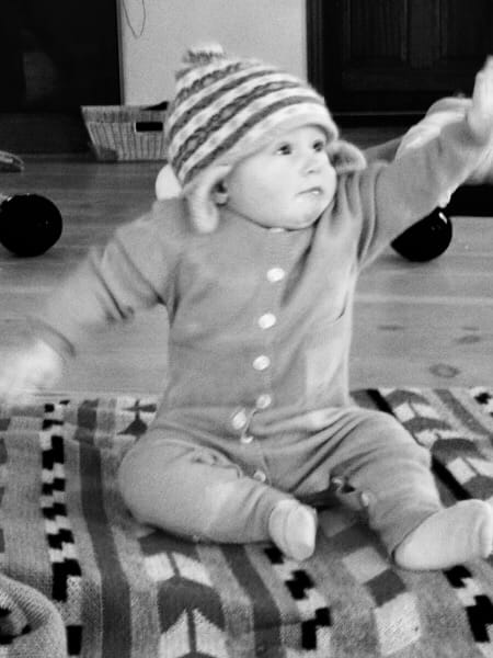 Babydrakt i cashmere